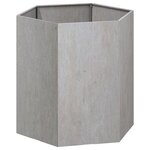 vidaXL Jardinière Rouillé 40x40x45 cm Acier corten