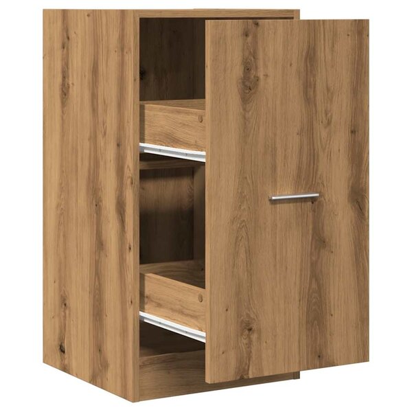 vidaXL Armoire d'apothicaire chêne artisanal bois d'ingénierie