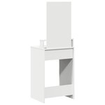 vidaXL Table de Toilette Blanc 50 x 41 x 140 cm Bois d'ingénierie