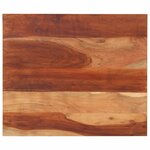 vidaXL Dessus de table Bois solide 15-16 mm 60x70 cm