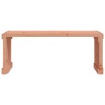 vidaXL Banc de jardin extensible 212 5x40 5x45 cm bois massif douglas