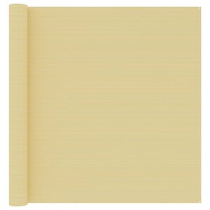 vidaXL Tapis de tente 400x500 cm Beige