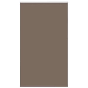 vidaXL Store enrouleur occultant café 125x210cm largeur du tissu