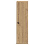 vidaXL Meuble de salle de bain avec porte-rouleau chêne artisanal