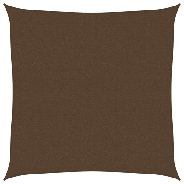 vidaXL Voile d'ombrage 160 g/m² Marron 4 5x4 5 m PEHD