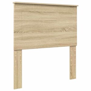 vidaXL Tête de lit Chêne Sonoma 80 cm Bois d'ingénierie