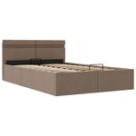 vidaXL Cadre de lit à rangement hydraulique sans matelas 140x200 cm