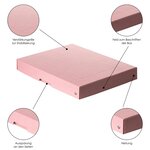 Purebox Pastel A4 40mm - Rose - Falken