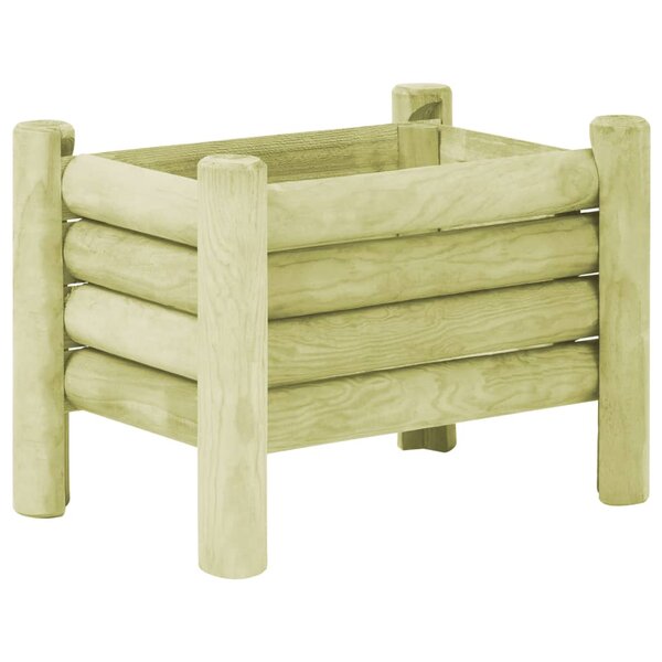 vidaXL Lit surélevé de jardin Bois de pin imprégné 60x40x42 cm