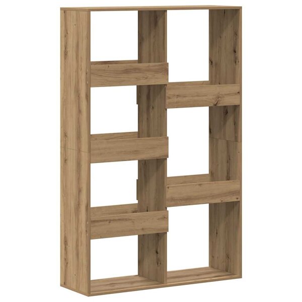 vidaXL Bibliothèque chêne artisanal 100x33x155 5 cm bois d'ingénierie