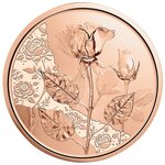 Pièce de monnaie 10 euro Autriche 2021 – Rose