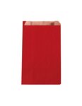 (1 lot  de 250 pochettes) pochette cadeau kraft classique rouge