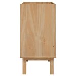 vidaXL Meuble de lavabo de salle de bain OTTA 59x40x80 cm bois massif