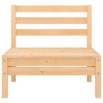 Salon de jardin meuble d'extérieur ensemble de mobilier 4 pièces bois de pin massif 02_0016236