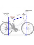 Wegoboard - vélo cityzen + 1 batterie supplémentaire (jusqu'à 120 km d'autonomie) - blanc