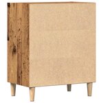 vidaXL Buffet vieux bois 57x35x75 cm bois d'ingénierie