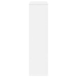 vidaXL Cloison de séparation blanc 100x33x125 5 cm bois d'ingénierie