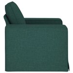 vidaXL Canapé Vert foncé 103 x 80 x 82 cm tissu