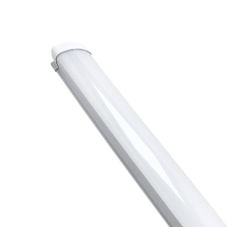 Réglette de tubes LED T8 avec diffuseur - 60 cm