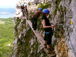 SMARTBOX - Coffret Cadeau 3h de parcours sur la via ferrata pour 2 personnes face près de Chambéry -  Sport & Aventure