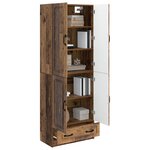 vidaXL Ensemble de Meubles 2 Pièces Bois ancien Bois d'ingénierie