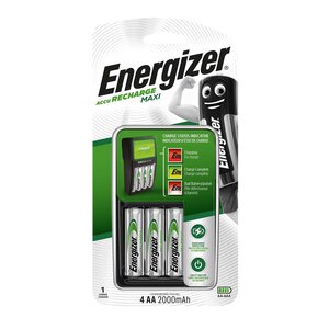 Chargeur de Batterie MAXI AA / AAA NiMH + 4x AA/HR6 2000 mAh ENERGIZER