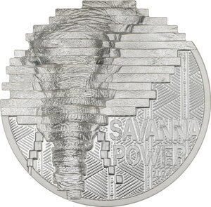 Monnaie ELEPHANT Reconstruction 2 Oz Argent 10$ Cook Islands 2024 (PRÉCOMMANDE)