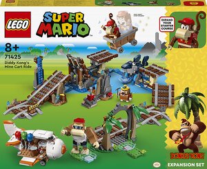 71425 Ensemble d extension course de chariot de mine de diddy kong Super Mario