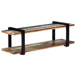 vidaXL Meuble TV 130x40x40 cm Bois de récupération massif