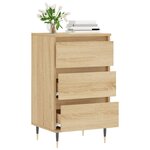 vidaXL Buffet chêne sonoma 40x35x70 cm bois d'ingénierie