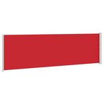 vidaXL Auvent latéral rétractable de patio 180x600 cm Rouge