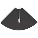 vidaXL Étagère flottante avec étagère 2 Pièces Noir 18 x 18 x 2 cm