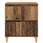 vidaXL Buffet Bois Ancien 60 x 35 x 70 cm Bois d'ingénierie
