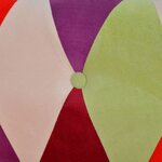 vidaXL Canapé Chesterfield 3 places tissu