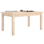 vidaXL Table basse 80x50x40 cm Bois massif de pin