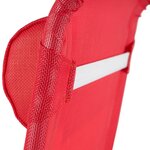 Bo-Camp Chaise de plage Aluminium Rouge