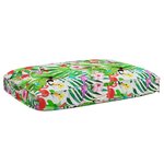 vidaXL Coussin Floral Multicolore 120 x 80 x 12 cm Tissu Oxford