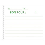 Manifold 'Bon pour' 105 x 135 mm 50 Feuillets Dupli EXACOMPTA