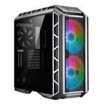 COOLER MASTER MasterCase H500P Gunmetal Mesh ARGB Boîtier PC Gaming (ATX, Panneau en verre trempé, 2x200mm ARGB)