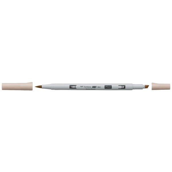 Marqueur base alcool double pointe abt pro 942 jaune tombow