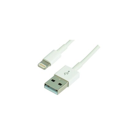 Lightning M / Usb M - Mfi - 3m - Blanc Erard - 8337