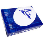 Ramette 500 Feuilles Papier 100g A4 210x297 mm Blanc CLAIRALFA
