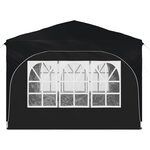 vidaXL Tente de fête pop-up 290 x 290 x 245 cm Anthracite