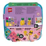 LEGO DOTS 41906 Le Pot a Crayons Ananas, Activité Manuelle, Accessoires de Bureau, Loisirs Créatifs et Bricolage pour Enfant