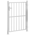 vidaXL Portail de jardin 100x150 cm acier inoxydable