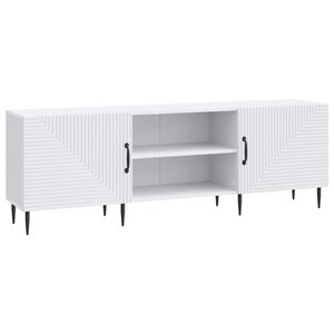 vidaXL Meuble TV Blanc 150 x 31 x 50 cm Bois d'ingénierie