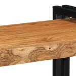 vidaXL Étagère murale 70x33x35 cm bois massif d'acacia