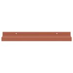 vidaXL Étagère Murale 2 Pièces Rouge 40 x 9 x 3 cm Bois d'ingénierie