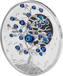 Pièce de monnaie en Argent 1 Dollar g 31.1 (1 oz) Millésime 2025 NAZAR EYE