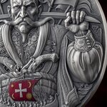 Pièce de monnaie en Argent 10 Cedis g 62.2 (2 oz) Millésime 2025 IMMORTAL GLORY